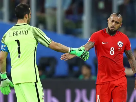 Bravo se cuadra con Vidal: “Queremos jugar siempre’”