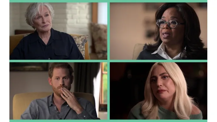 Glenn Close, Oprah Winfrey, el Príncipe Harry y Lady Gaga son parte de las personalidades que entregan sus testimonios en The Me You Can't See.
