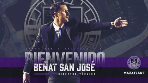 Beñat San José es el nuevo entrenador de Mazatlán de México, a tres años de su consagración como campeón en Universidad Católica
