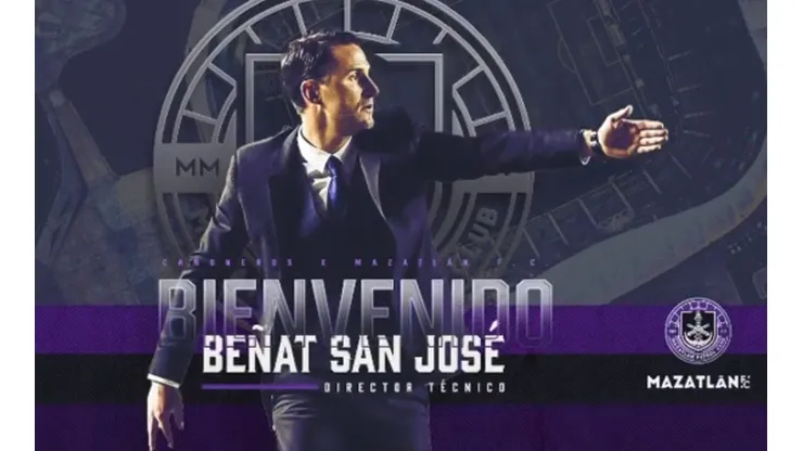 Beñat San José es el nuevo entrenador de Mazatlán de México, a tres años de su consagración como campeón en Universidad Católica