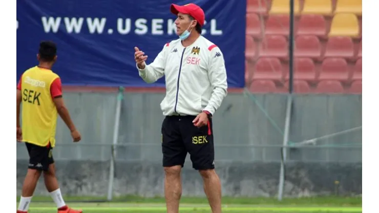 César Bravo tuvo un brillante debut con Unión Española en el Campeonato Nacional 2021, con victoria sobre O'Higgins