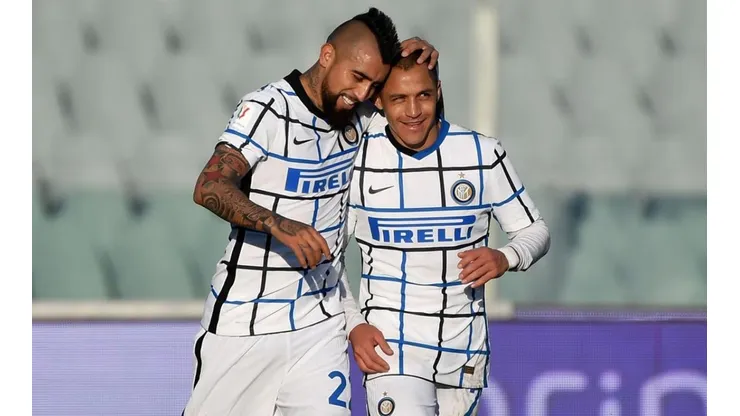 Vidal y Alexis, socios en el Inter e ídolos de la selección chilena.