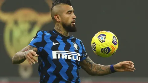 Tal como en Barcelona, Arturo Vidal usa el 22 en el Inter. Pero retomará su 23 apenas pueda.
