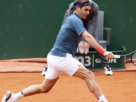 Federer estuvo a nada de vencer en su regreso a la arcilla