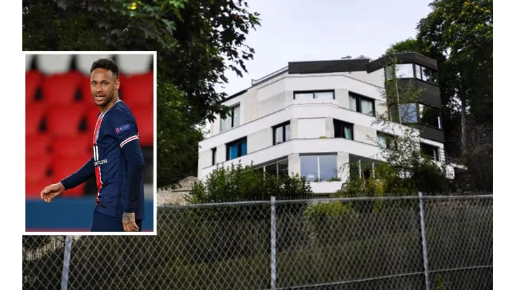 Neymar no estaba en casa cuando el sujeto ingresó