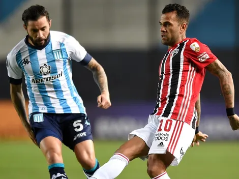 Racing busca el liderato y visita a São Paulo en partidazo