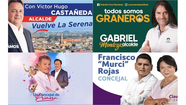 Víctor Castañeda, Gabriel Mendoza, Jorge Garcés y Murci Rojas aparecen entre los derrotados de la jornada de elecciones en todo el país