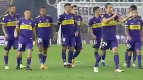 Los jugadores de Boca Juniors no sabían que habían ganado