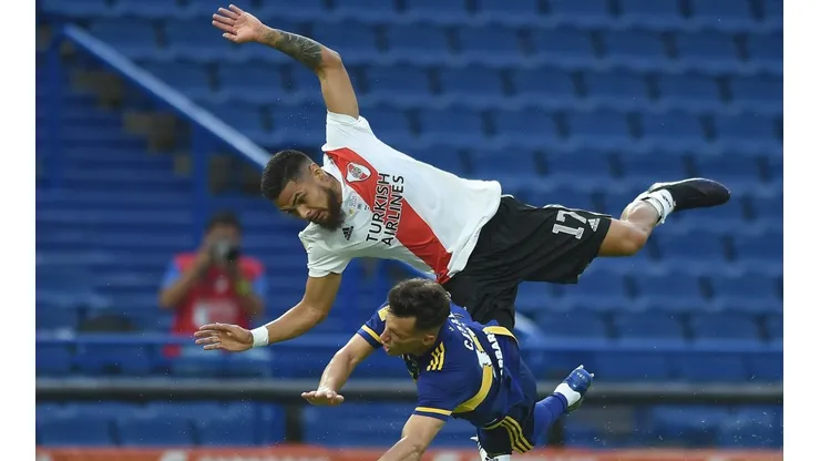 Paulo Díaz se encuentra entre las 15 bajas por Covid de River Plate que juega el Superclásico ante Boca Juniors.