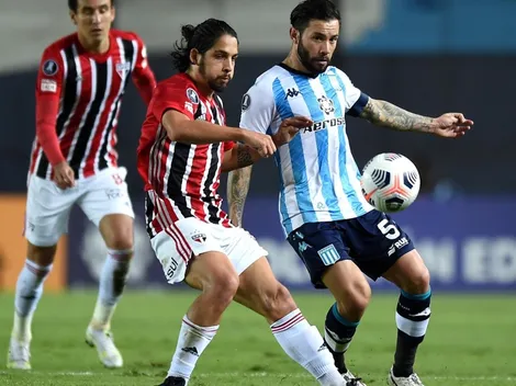 Sao Paulo recibe a Racing de los chilenos por Copa Libertadores