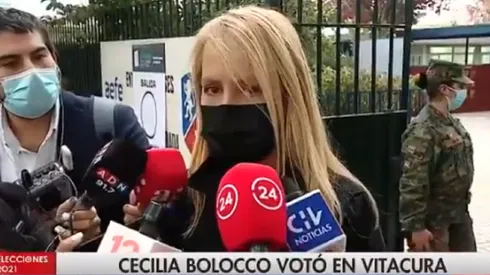 Cecilia Bolocco entrega un potente mensaje tras votar
