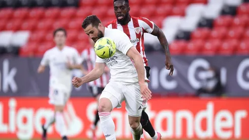 Nacho marcó el único gol del Real Madrid ante el Athletic de Bilbao.