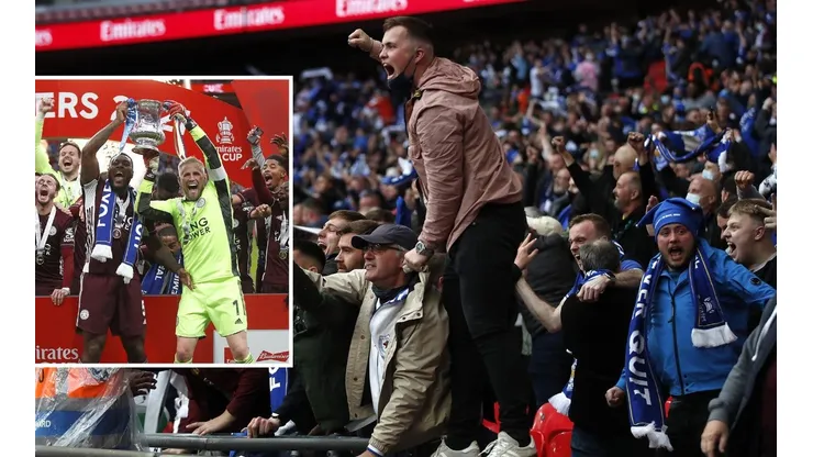 Los fans pudieron volver al estadio en la final de la FA Cup en Wembley