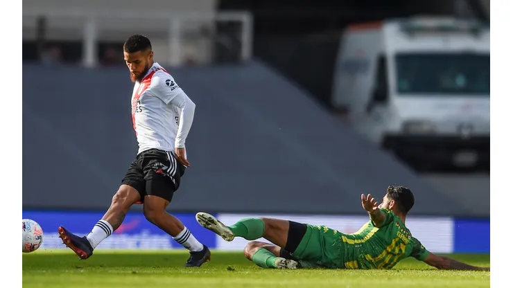 Paulo Díaz estará afuera en una semana fundamental para River Plate.