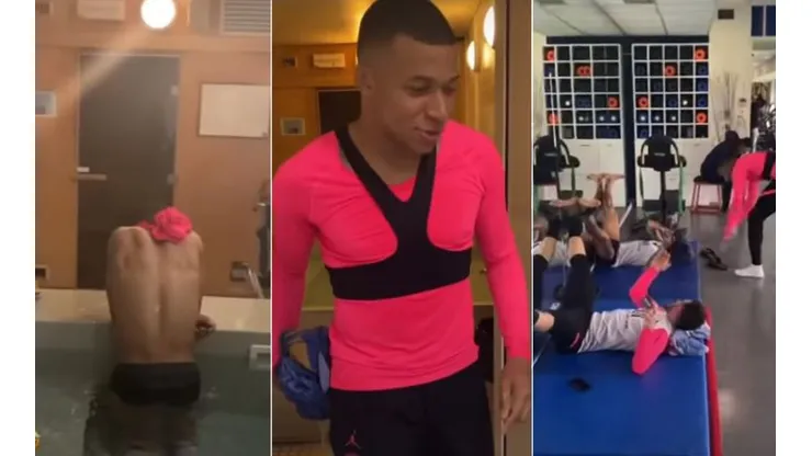 Mbappé se vengó tras un toallazo de Neymar