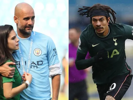 Paparazzis: descubren a Dele Alli besando a la hija de Pep Guardiola