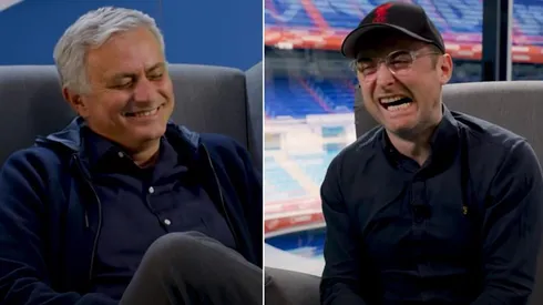 Mourinho se muere de la risa con Conor Moore