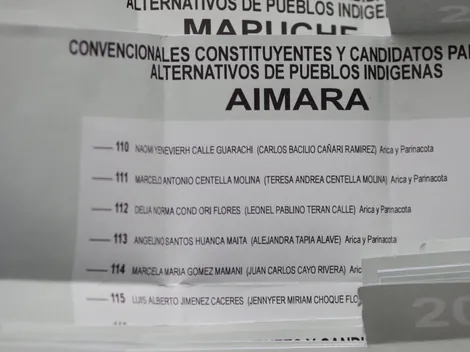 ¿Quiénes pueden votar por candidatos de pueblos originarios?