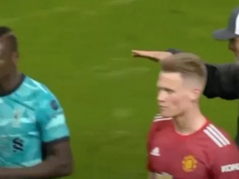 Desaire a lo Zampedri: Mané se enojó y no pescó a Klopp