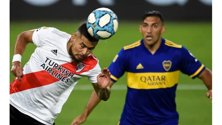 Paulo Díaz se adelanta como uno de los titulares de River Plate para este domingo, cuando se enfrentará a Boca Juniors por los cuartos de final de la Copa de la Liga Profesional argentina