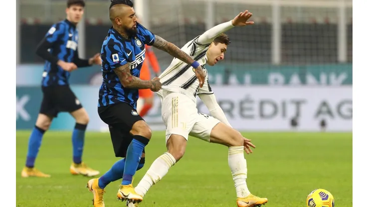 Arturo Vidal puede regresar a la acción con Inter ante Juventus.