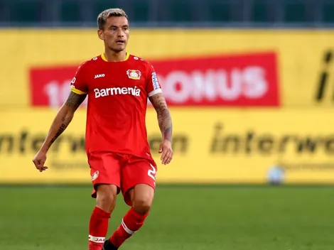 Aránguiz titular y capitán: Leverkusen clasifica a Europa League