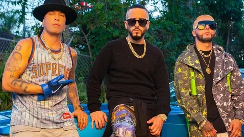 Alexis, Yandel y Fido, reunidos para Te Reto.