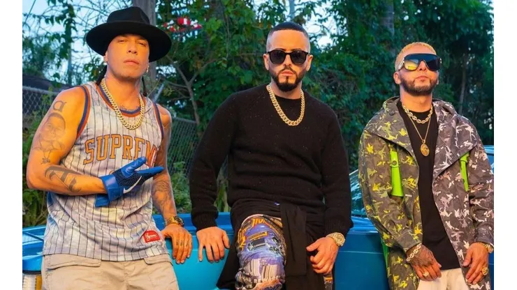 Alexis, Yandel y Fido, reunidos para Te Reto.