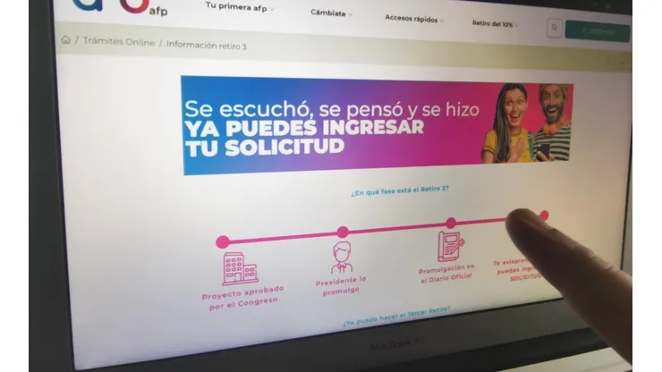 AFP Uno, AFP ProVida y AFP Cuprum ya tienen disponible el trámite.
