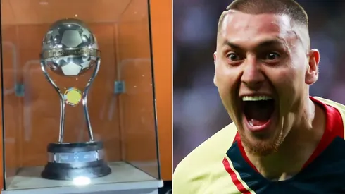 Nicolás Castillo se burló de Colo Colo desde el museo de Pachuca.