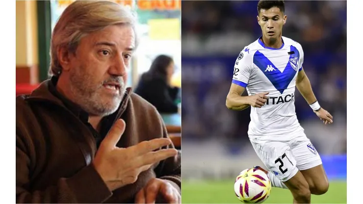 Pablo Galdames hace campaña en Vélez Sarsfield, uno de los candidatos al título de la Copa de la Liga Profesional argentina y la Copa Libertadores