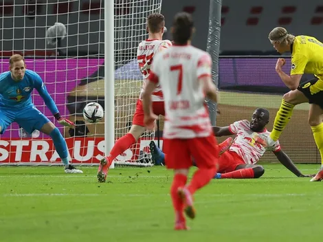 Máquina goleadora: La humillación de Haaland a Upamecano