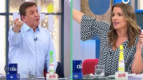 El intercambio entre Julio César Rodríguez y Monserrat Álvarez en Contigo en la Mañana tuvo tensos momentos entre los animadores.