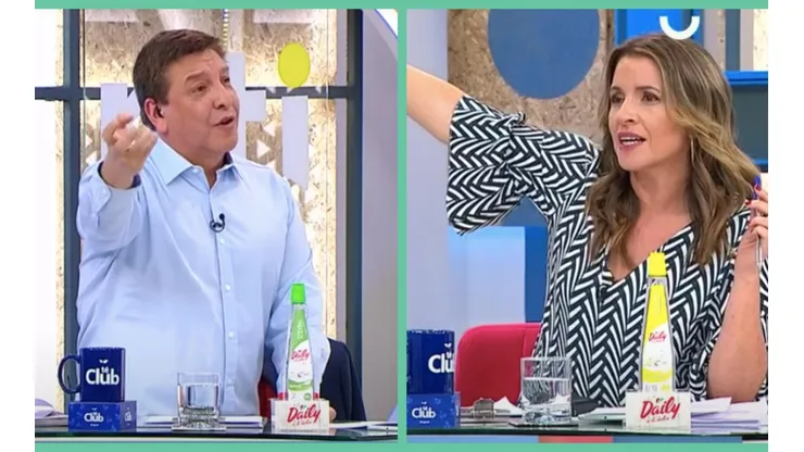 El intercambio entre Julio César Rodríguez y Monserrat Álvarez en Contigo en la Mañana tuvo tensos momentos entre los animadores.