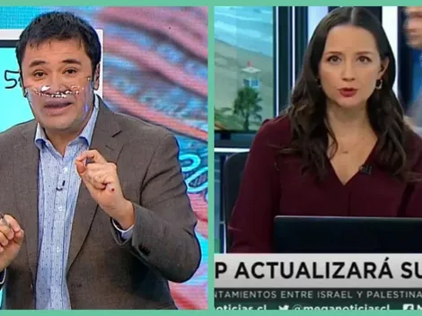 Periodista de Mega vive gracioso chascarro