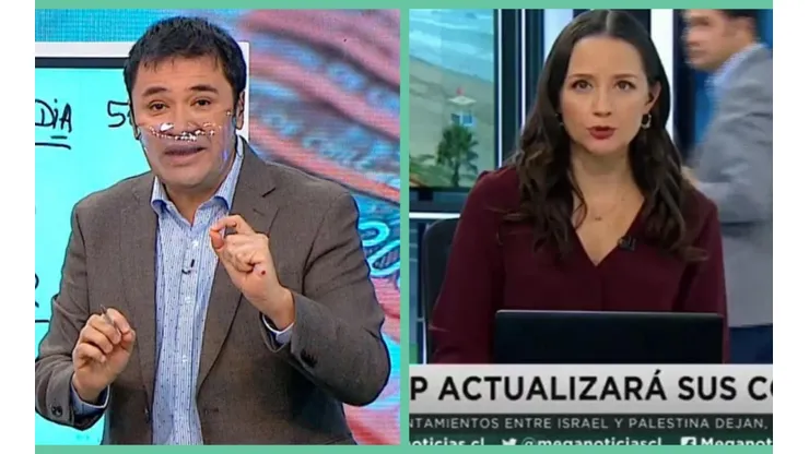 Roberto Saa y Andrea Aristegui en Meganoticias Tarde.