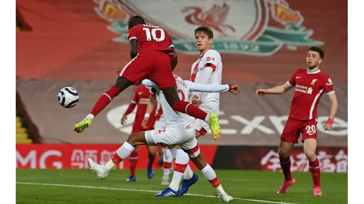 Sadio Mané ha anotado 14 goles en 44 partidos disputados esta temporada en Liverpool