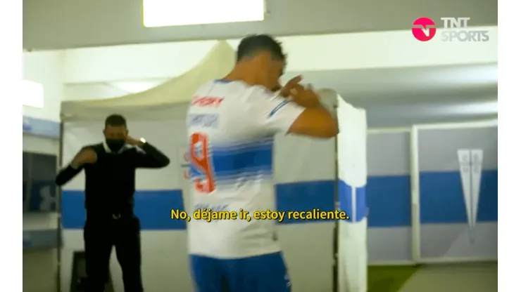 Fernando Zampedri tuvo un encuentro caliente con Gustavo Poyet después del triunfo sobre Unión La Calera