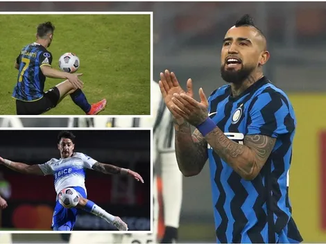 Vidal festeja como loco los triunfos de la UC y Huachipato