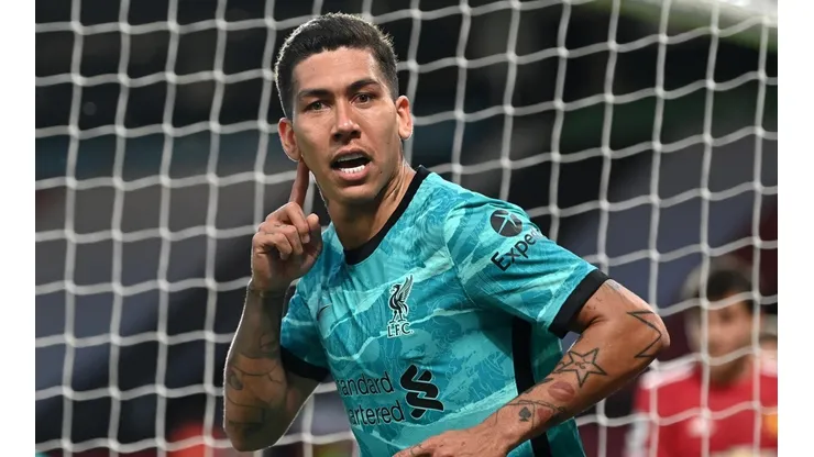 Firmino se anotó con doblete en el triunfo del Liverpool sobre el Manchester United.