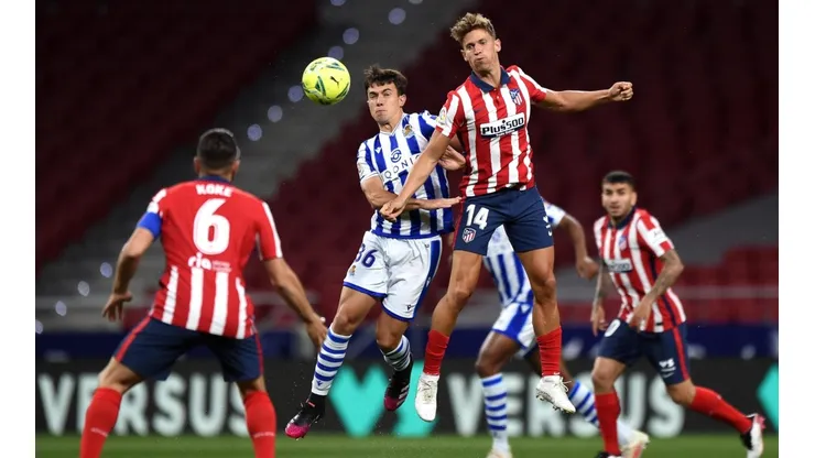 Atlético de Madrid sufrió en los últimos minutos pero se llevó los tres puntos.