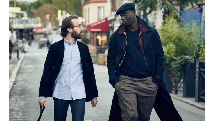 Assane Diop y su mejor amigo Benjamin Ferel, en los nuevos episodios de Lupin.