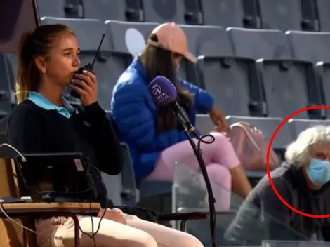 Umpire llama a seguridad por miedo al padre de una tenista