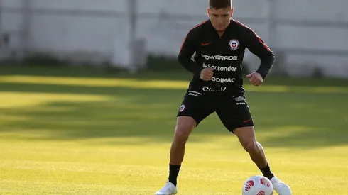 Leo Gil entrenó por primera vez con la selección chilena