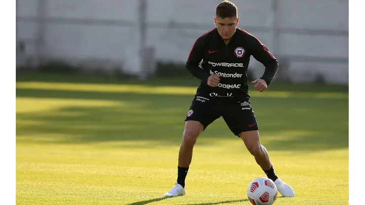 Leo Gil entrenó por primera vez con la selección chilena