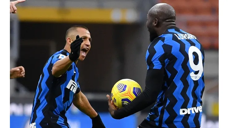 Siete y 21 goles llevan respectivamente Alexis Sánchez y Romelu Lukaku en la presente Serie A italiana