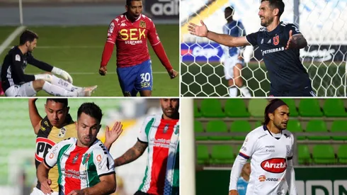 Cristian Palacios, Carlos Villanueva, Joaquín Larrivey y Mathías Vidangossy participan en la elección del mejor de la fecha 7 junto a Juega En Línea.