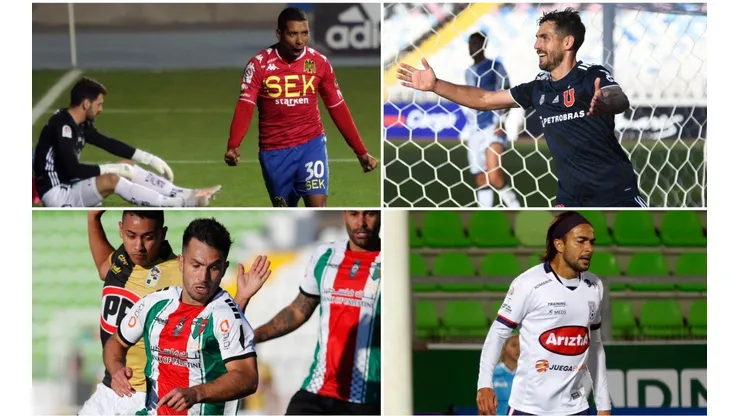 Cristian Palacios, Carlos Villanueva, Joaquín Larrivey y Mathías Vidangossy participan en la elección del mejor de la fecha 7 junto a Juega En Línea.
