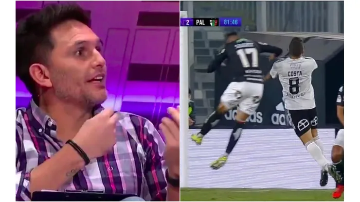 Para Rafael Olarra, no hubo penal de Cristián Suárez sobre Gabriel Costa.