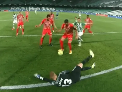 El pase al arquero que deja al Betis cerca de Europa League